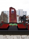 Эскиз ритуального памятника 1 вариант. Пример. Шокша и Габбро Диабаз. hspace=